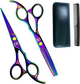 img 4 attached to Professional Scissors Thinning Hairdresser Stainless