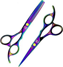 img 3 attached to Professional Scissors Thinning Hairdresser Stainless