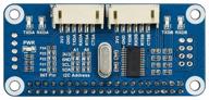 🍓 raspberry pi серийный расширительный hat с sc16is752, 2-канальным uart, 8 gpio и интерфейсом i2c, стекируемый до 16 модулей для 32-канального uart логотип