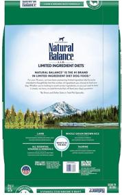 img 2 attached to 🐶 Top-Rated Natural Balance Limited Ingredient Diet Adult Dry Dog Food with Healthy Grains - Rich Protein Choices Include Salmon, Duck, Lamb, Beef, or Chicken