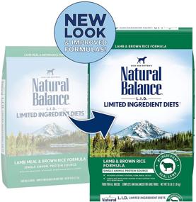 img 3 attached to 🐶 Top-Rated Natural Balance Limited Ingredient Diet Adult Dry Dog Food with Healthy Grains - Rich Protein Choices Include Salmon, Duck, Lamb, Beef, or Chicken