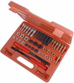 img 2 attached to Universal Ctooltool 42-Piece Thread Chaser Set for Rethreading Repair - Fractional and Metric Thread Restorer Kit