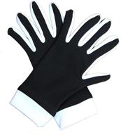 icedress thermal figure skating gloves - two-color logo