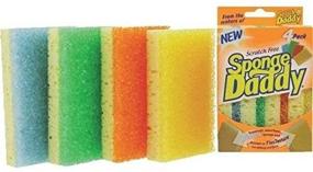 img 1 attached to Sponge Daddy Pack of 4 Sponges