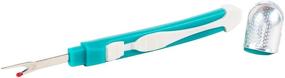 img 3 attached to SINGER Grip N Rip Seam Ripper: 6-Inch Teal Tool for Precision Seam Removal