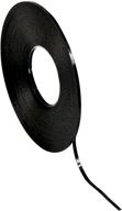 🎨 chartpak graphic art tape, 1/16 inch width x 648 inch length, glossy black, 1 roll (bg6201) logo