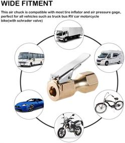 img 1 attached to CZC AUTO Straight Compressor Accessories Tires & Wheels