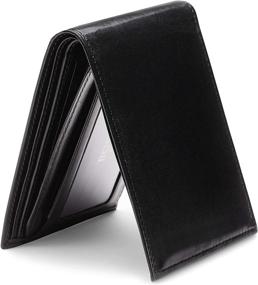 img 3 attached to Bosca Leather Collection Continental Wallet Cognac Men's Accessories