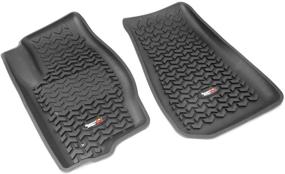 img 4 attached to 🚙 Rugged Ridge 12920.30 Front Floor Liner, Black, Fits 2007-2012 Dodge/Jeep Caliber, 2007-2017 Compass/Patriot MK