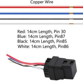 img 1 attached to Запасные части для выключателей и реле SupportTM Truck Motor Socket водонепроницаемые.