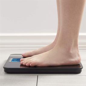 img 2 attached to 📊 InstaTrack Blue Digital Fat/BMI Bathroom Scale: High Precision Sensors, Large Display & Accurate Measurement of Body Water, Muscle Mass, Calorie Estimator