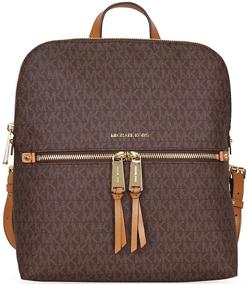 img 4 attached to 🎒 Signature Backpacks by MICHAEL Michael Kors to Boost your Style and Functionality