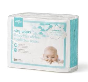 img 1 attached to 👶 Medline Babysoft: Gentle Disposable Dry Cleansing Cloths (Case of 500) - Ideal for Sensitive Skin