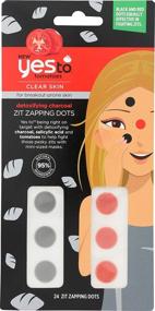 img 3 attached to 🍅 Yes To Tomatoes Charcoal Zit Zapping Dots - Red (24 Count) for Detoxification (1025182)