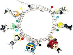 img 2 attached to Universe Fandoms Anime Cartoon Bracelet Girls' Jewelry in Bracelets