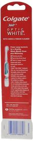 img 2 attached to 🪥 Soft Battery Powered Toothbrush - Colgate Optic White