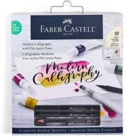 🖋️ овладение современной каллиграфией: набор faber-castell calligraphy с ручками pitt artist - искусство для взрослых в области леттеринга и каллиграфии логотип