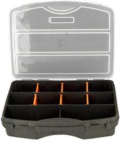 img 1 attached to Efficiently Organize Tools with Kole Imports HR417 Snap-Close Tool Organizer Case