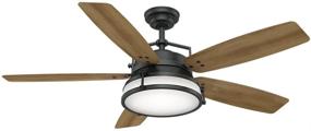 img 4 attached to 🌬️ Casablanca Caneel Bay Indoor/Outdoor Ceiling Fan: Energy-efficient LED Light & Convenient Wall Control