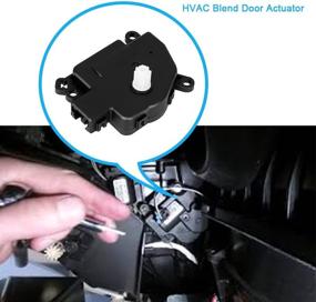 img 2 attached to HVAC Air Door Actuator for Dodge Ram 1500/2500/3500/4500/5500 (2011-2016) & 1500/2500/3500 (2009-2010) - Replaces OEM# 604-005, 68089742AA