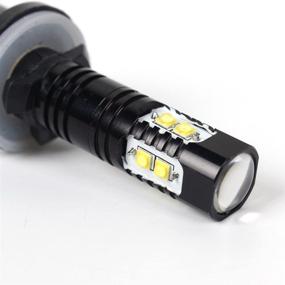 img 3 attached to 🔆 Luyed 2 x Супер Яркий Высокая Мощность 50W 10 SMD CREE XBD Источник Света в Белом Цвете, Совместимый с 880 886 890 892 - Светодиодные Лампы для Противотуманных Фар