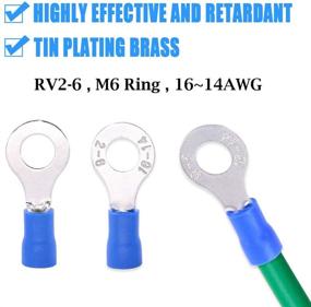 img 2 attached to ⚡️ Electrical Insulated Terminals Connectors by Glarks - Industrial Wiring & Connecting Solution