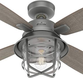 img 3 attached to 🌀 Casablanca Fan Company 50390 Port Royale Ceiling Fan, 52-inch, Matte Silver Finish