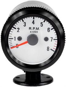 img 3 attached to 🚗 ESUPPORT Car Tachometer Gauge Meter 2" 52mm Tacho RPM Pointer with Blue LED Light