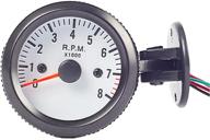 🚗 esupport car tachometer gauge meter 2" 52mm tacho rpm pointer with blue led light logo