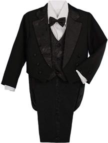 img 4 attached to Lito Angels Classic Tuxedo Wedding Boys' Clothing for Suits & Sport Coats