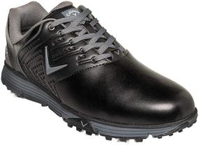 img 1 attached to 🏌️ Optimized SEO: Black Callaway Men's Golf Shoes