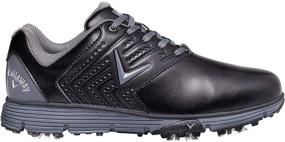 img 4 attached to 🏌️ Optimized SEO: Black Callaway Men's Golf Shoes