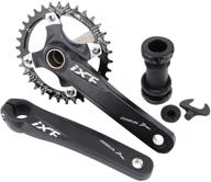 🚵 andeshunk mountain bike crankset with hollow integrated crank axle – modified for single disc – available in 32t, 34t, and 36t options logo