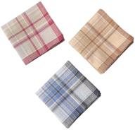 👔 zelue men's handkerchiefs hankies (38cmx38cm) - stylish accessories for fathers logo