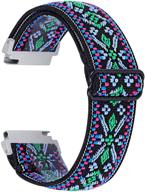 elastic bands compatible with letsfit iw1 ew1 smart watch band wearable technology logo