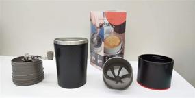 img 3 attached to ☕ Cafflano Klassic: The Ultimate Portable Black Pour Over Coffee Maker