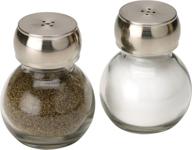 🌟 enhance your dining experience with the olde thompson orbit salt & pepper shaker set logo