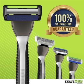 img 1 attached to 🪒 Non-Slip Men's ShaveMOB Razor Handle Replacement