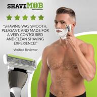 🪒 non-slip men's shavemob razor handle replacement logo