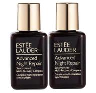 🌙 estee lauder advanced night repair - lot of 2 bottles, 30ml/1oz and 2x 15ml/0.5oz - synchronized recovery complex ii logo