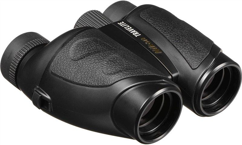 nikon travelite 8x25mm black binoculars 로고