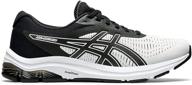 asics gel pulse white black medium sports & fitness logo