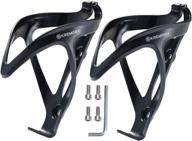 🚲 pack of 2 kremorv bike water bottle cages - bicycle water bottle holder for road and mountain bikes logo