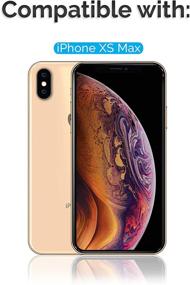 img 1 attached to Защитное стекло Power Theory для iPhone Xs MAX 📱: премиум закаленное стекло [2 штуки] с установочным комплектом