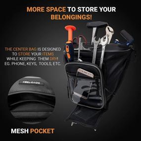 img 3 attached to 🛍️ RZR Door Bags & Center Seat Bag Set - Premium Storage Solution for RZR 1000 Accessories Tools - Side by Side UTV Set of 3 Compatible with Polaris 2014-2019 RZR 1000 Xp Turbo (GRAY SET of 3)