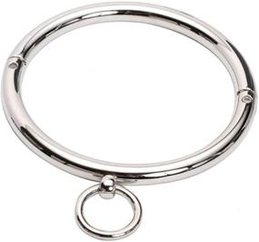 img 2 attached to 📿 Adavidsource Unisex Stainless Steel Necklace Decoration, Metal Choker Short Collar Fashion Choker