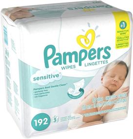 img 3 attached to 👶 Салфетки Pampers для малышей, без аромата, в 3-х пачках на 192 шт. (упаковка) - ведро не включено