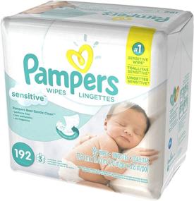img 2 attached to 👶 Салфетки Pampers для малышей, без аромата, в 3-х пачках на 192 шт. (упаковка) - ведро не включено