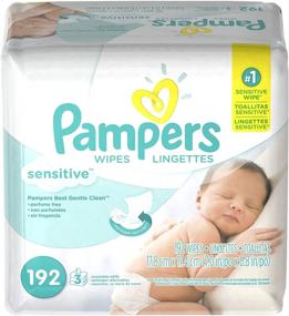 img 1 attached to 👶 Салфетки Pampers для малышей, без аромата, в 3-х пачках на 192 шт. (упаковка) - ведро не включено