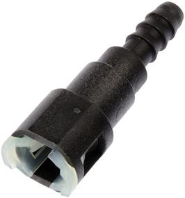 img 2 attached to 🔌 Dorman 800-080 Fuel Line Quick Connector: Adapts 5/16 in. Steel to 5/16 in. Nylon Tubing (2-Pack)